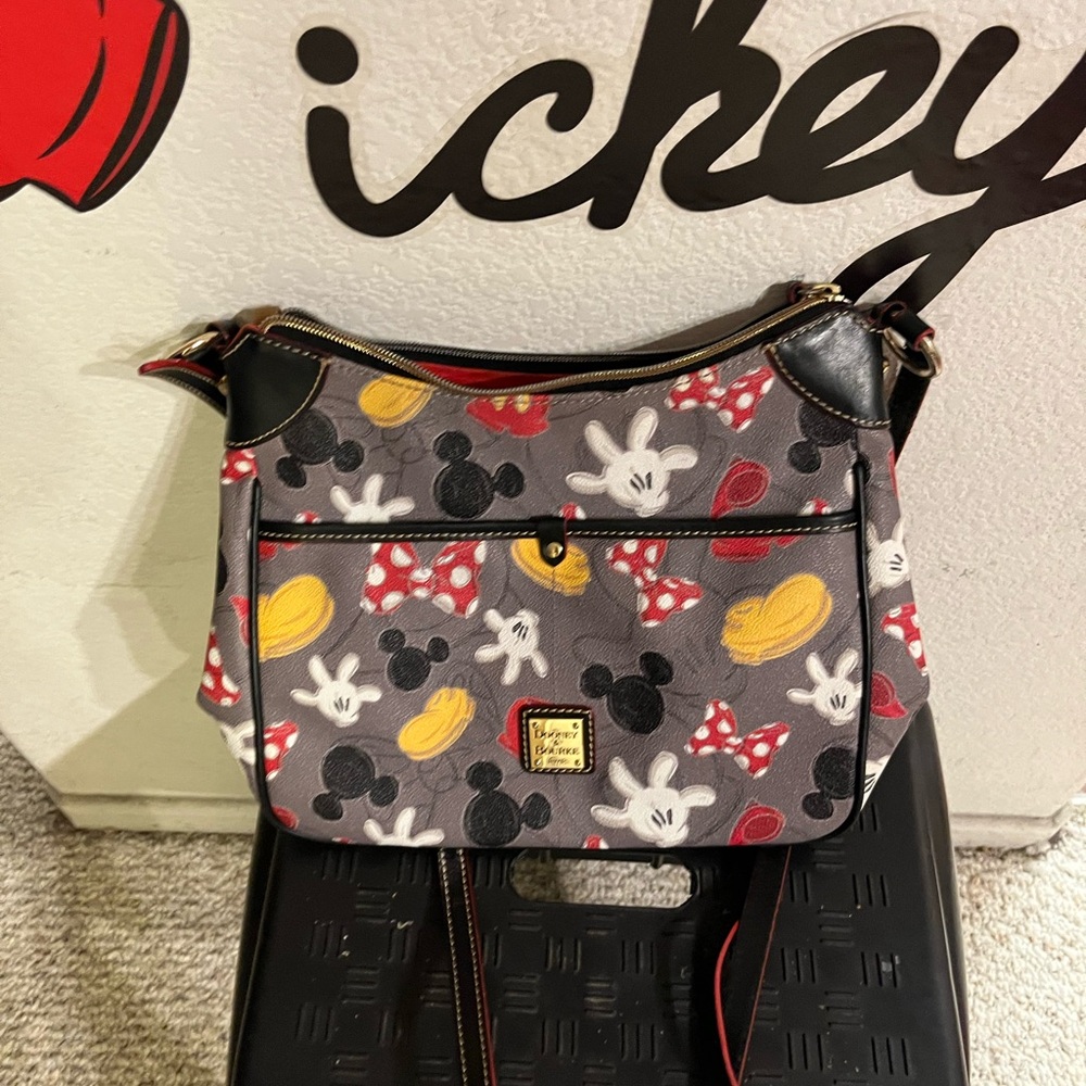Dooney & Bourke Disney Crossbody Bag - Black and Gray